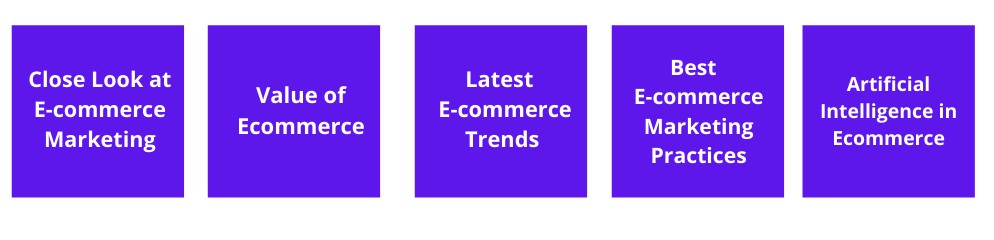 Short Guide To E-commerce Marketing