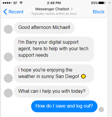 messenger chatbot