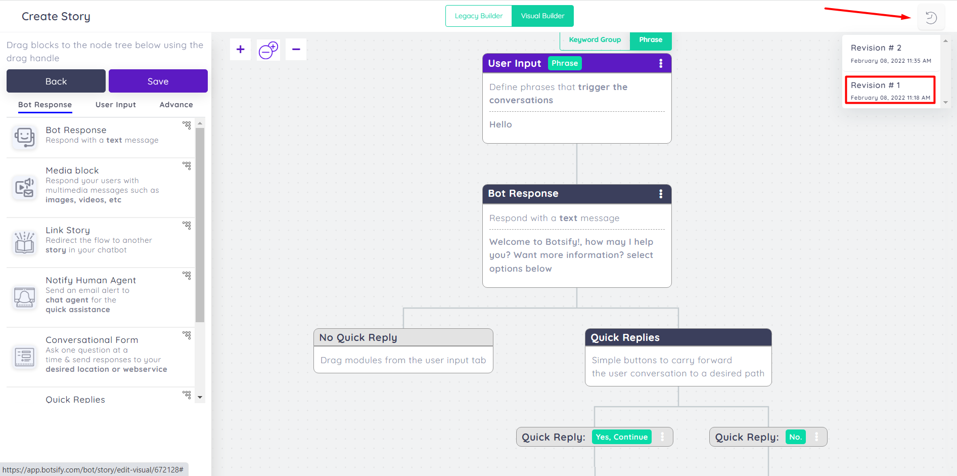Easy To Use, Drag-and-Drop Chatbot Builder - Botsify