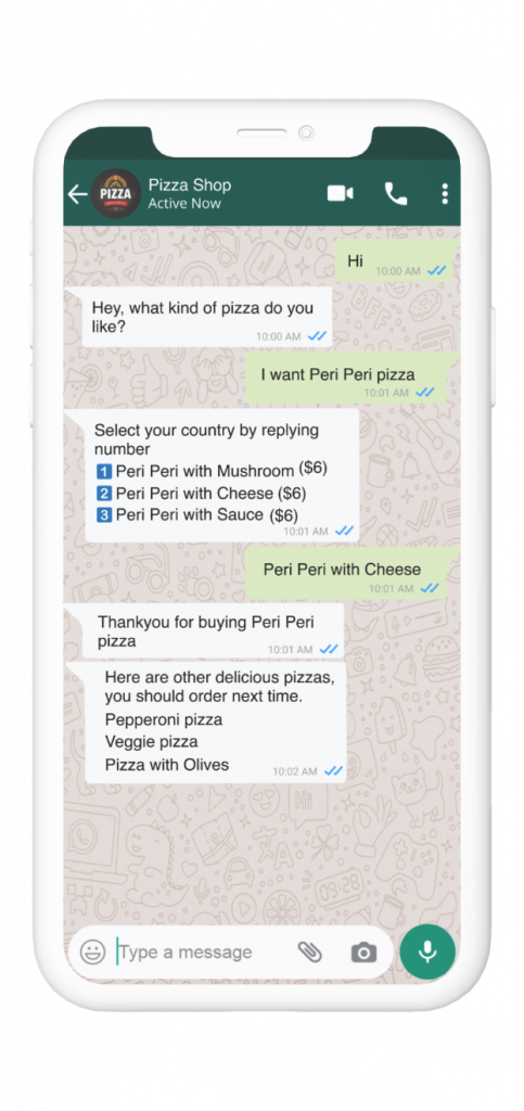 whatsapp chatbot