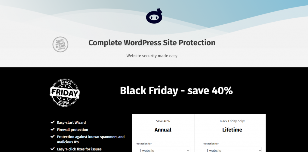 WP Security Ninja Lifetime Deal