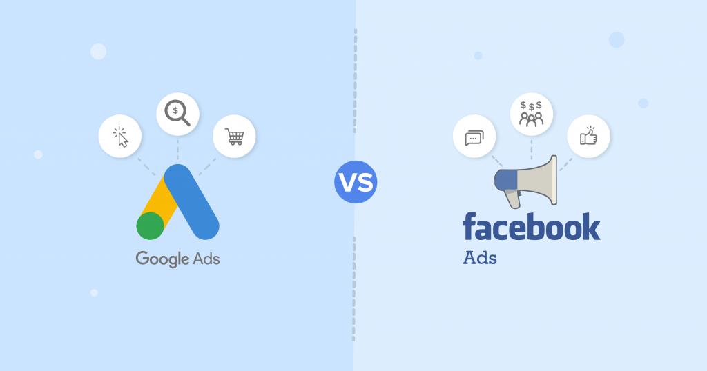 Google and facebook ads