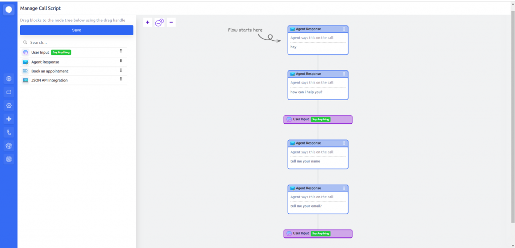 develop and train your AI agent