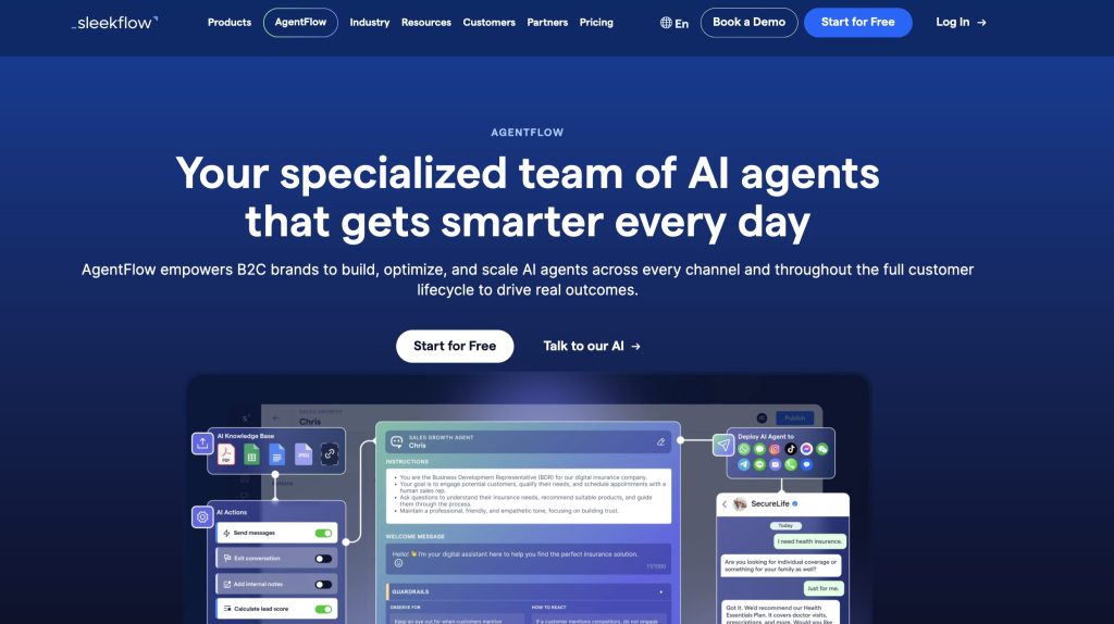 Sleekflow’s Agentflow