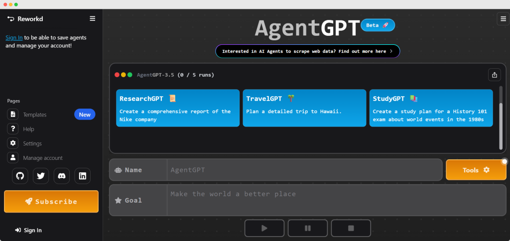 agentgpt