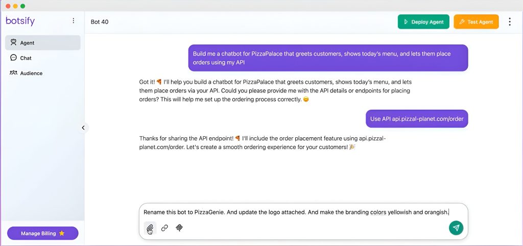 branding AI Agent