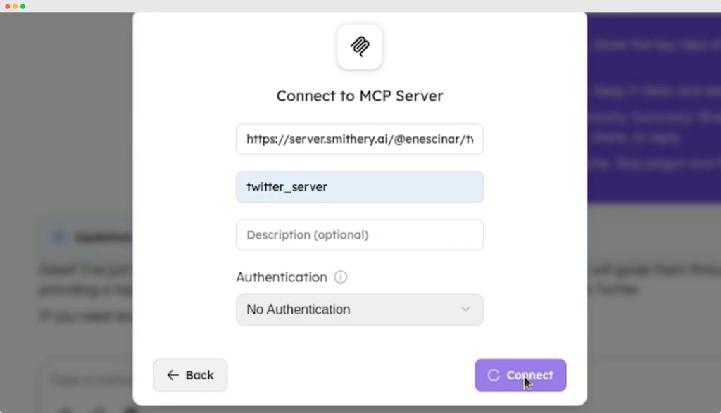 connect server