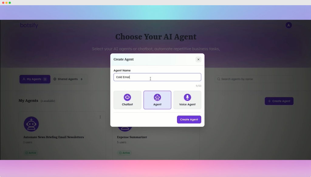 cold emailing ai agent