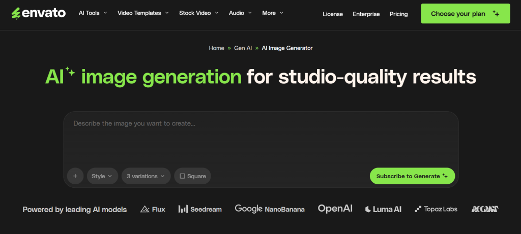 envato ai image
