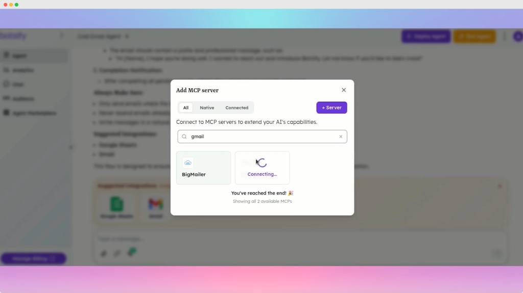 gmail mcp integration