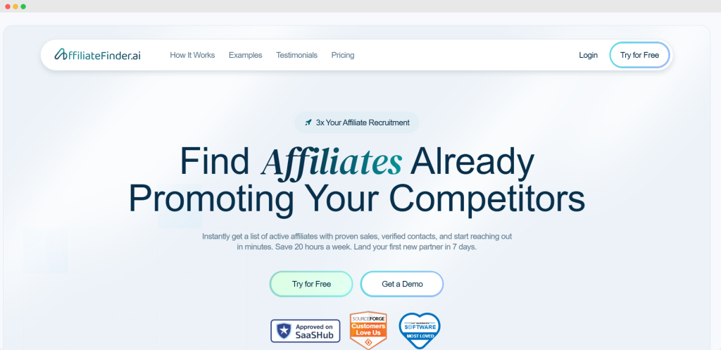 affilliate finder