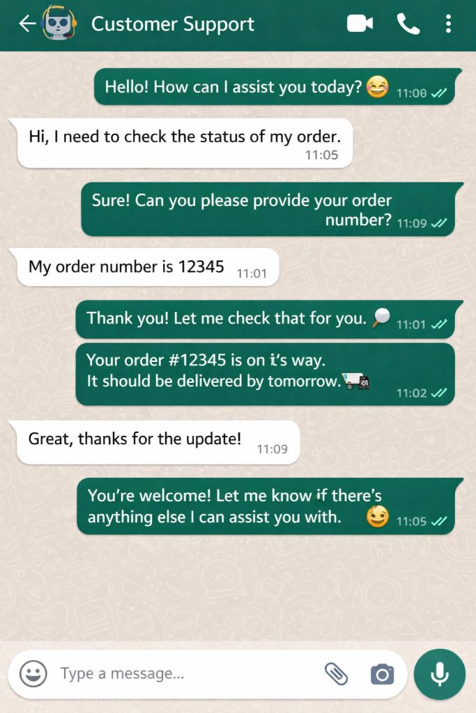 AI chatbot for Whatsapp