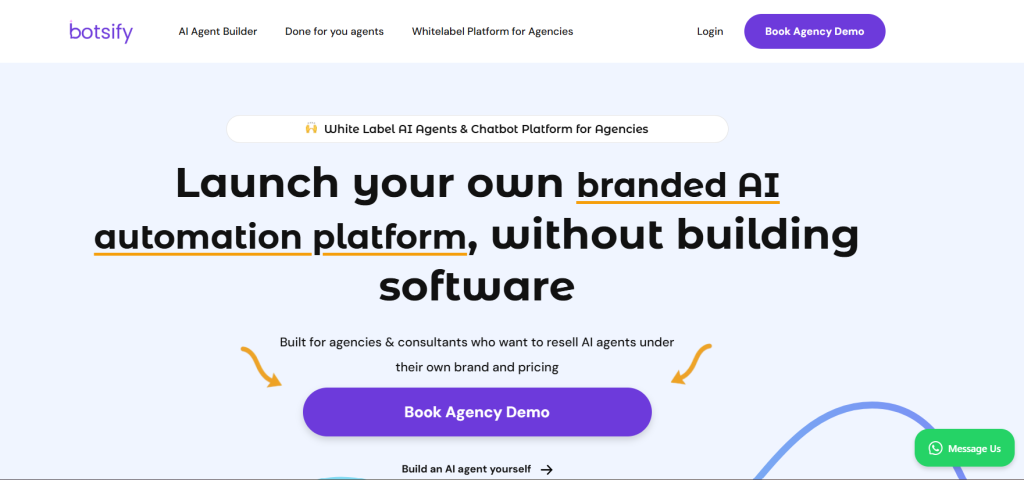 Botsify- Best AI agent Platform