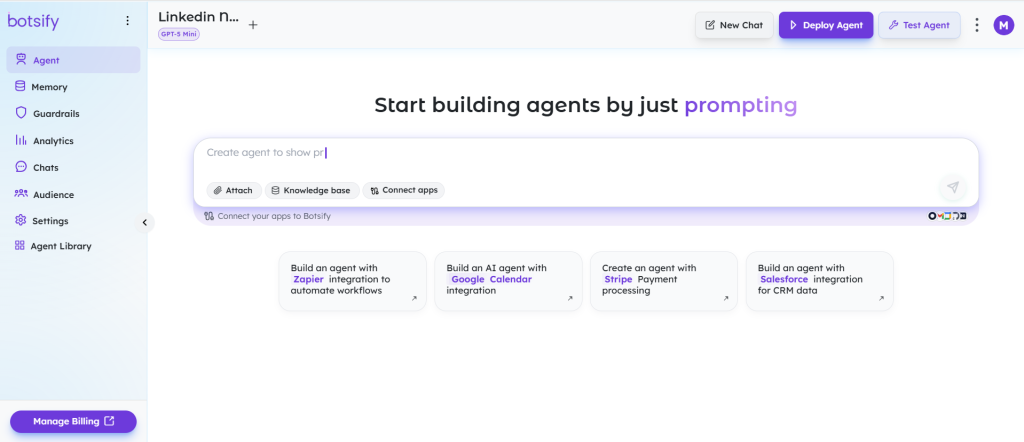 choosing platform to build ai agents