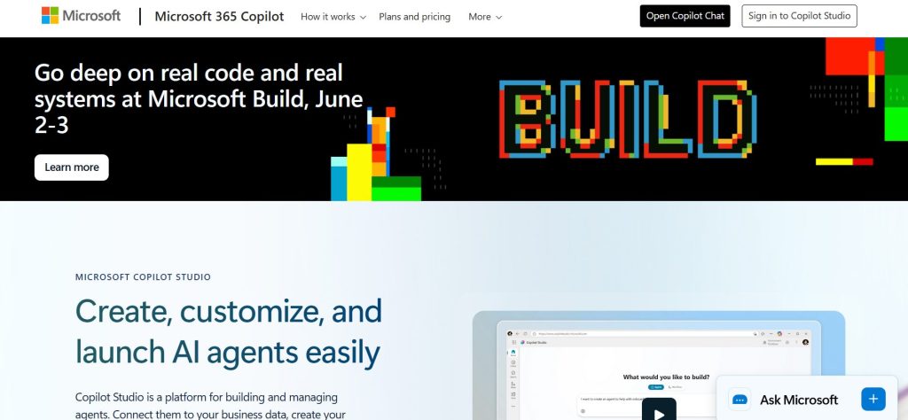 Microsofy copilot studio