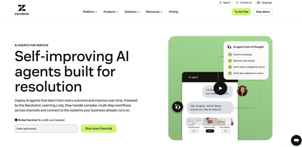 zendesk ai