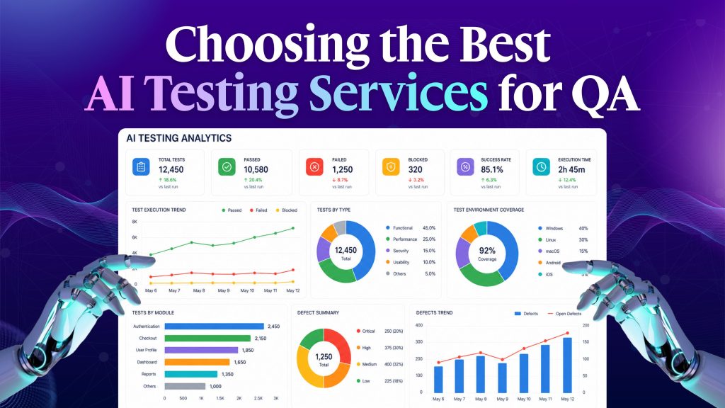 Choosing the Best AI Testing Services for QA