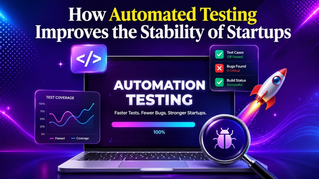 How Automated Testing Improves the Stability of Startups