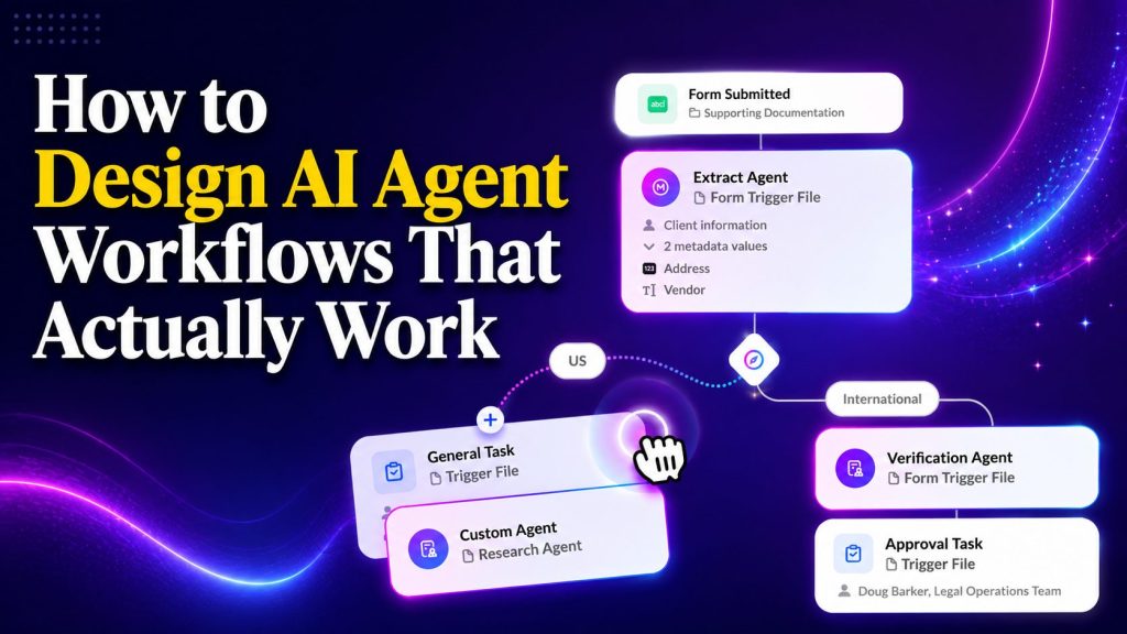 How to Design AI Agent Workflows That Actually Work in 2026