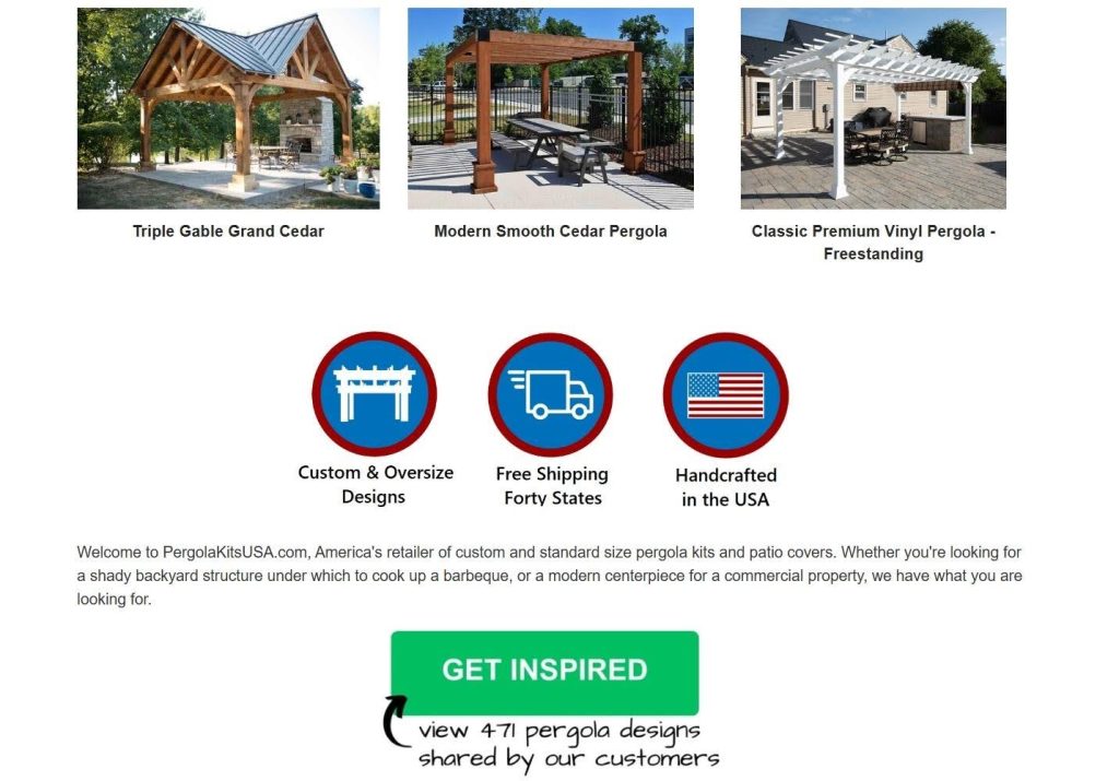 ecommerce UX principles- pegolakits usa