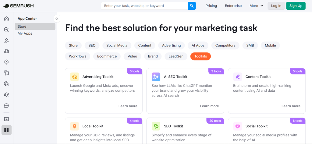 semrush- seo tools api