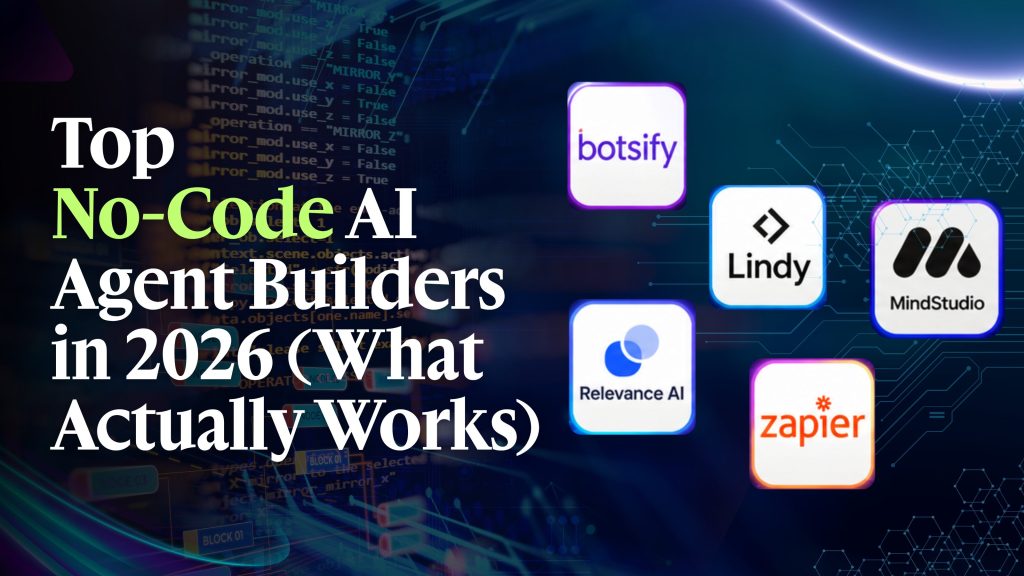 top no code ai agent builders