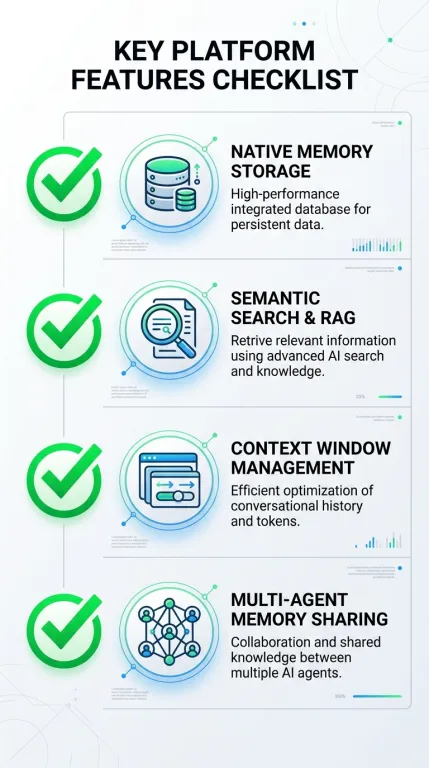 platform features checklist