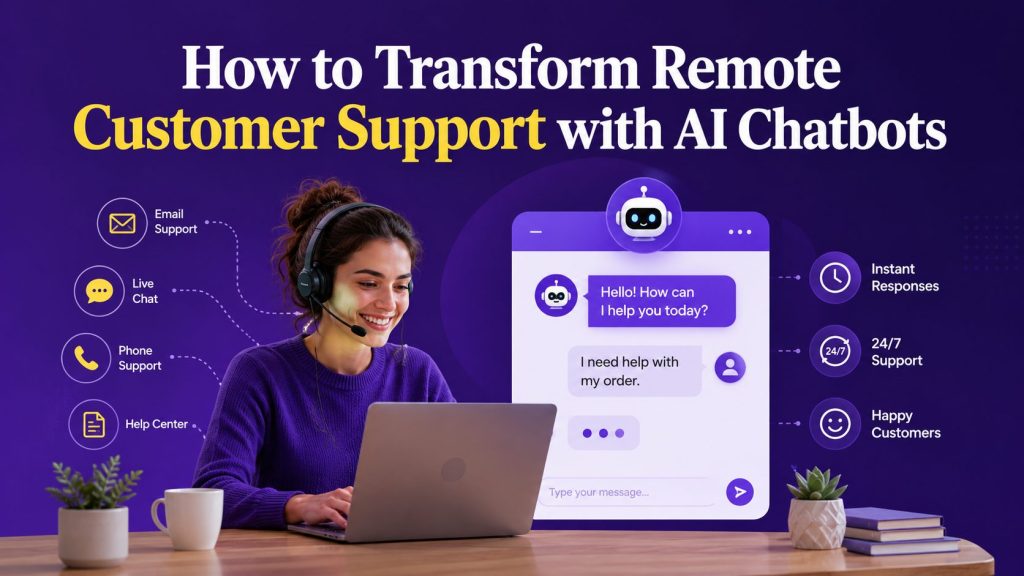 How AI Chatbots Are Changing the Game for Remote Customer Support Teams
