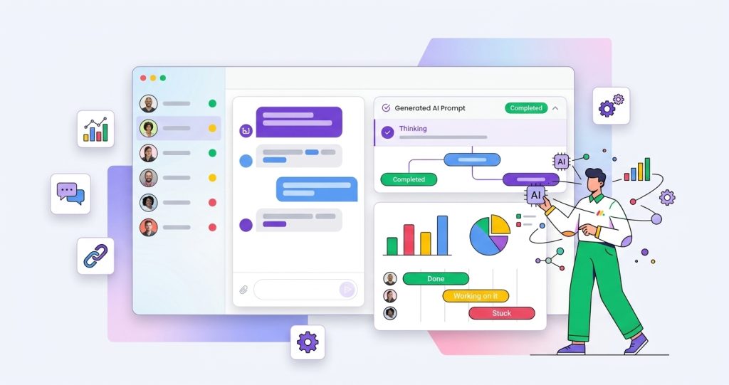 AI agents for workspace productivity