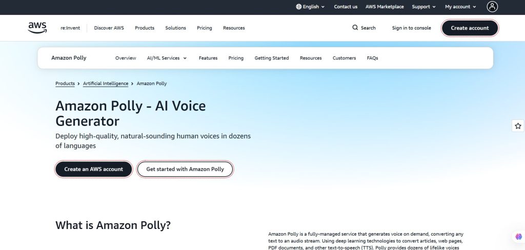 amazon polly