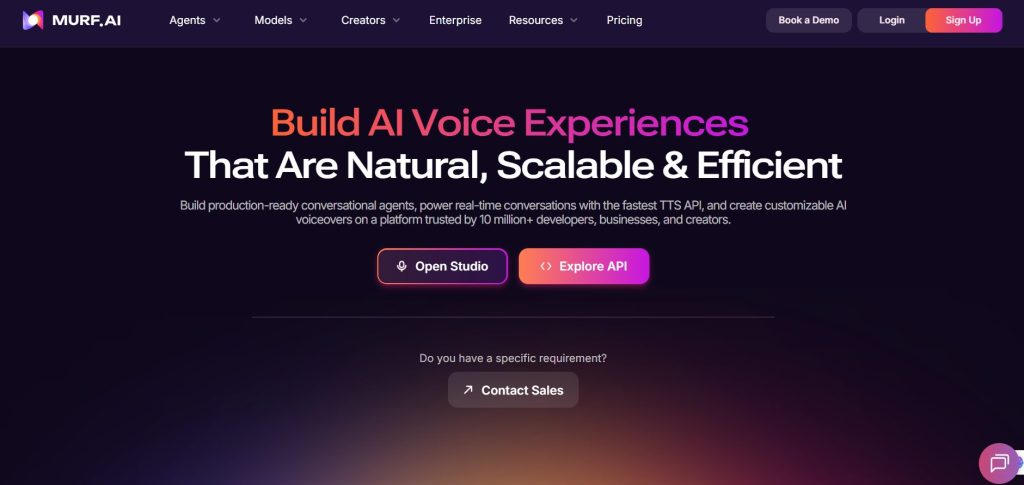 murf ai text to speech ai platform