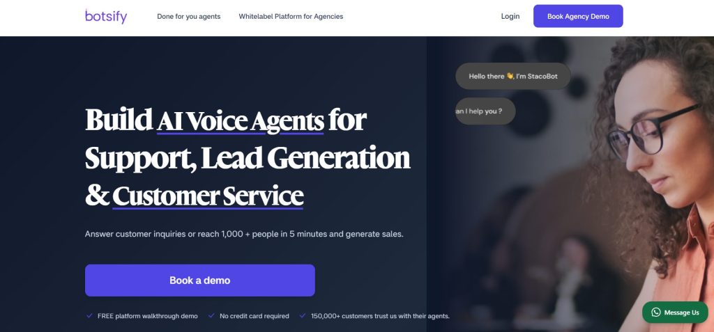 Botsify- AI Voice Agent Development Companies