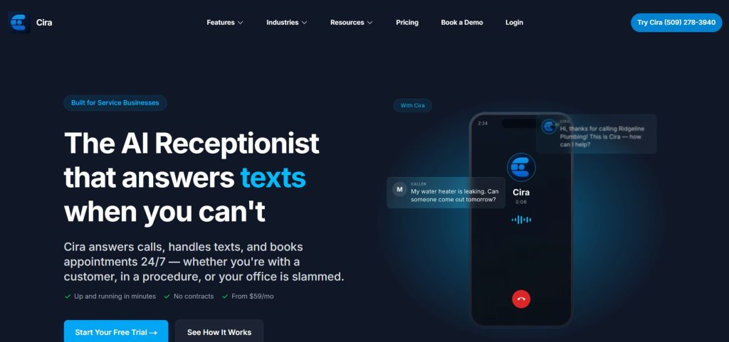 cira- ai receptionist