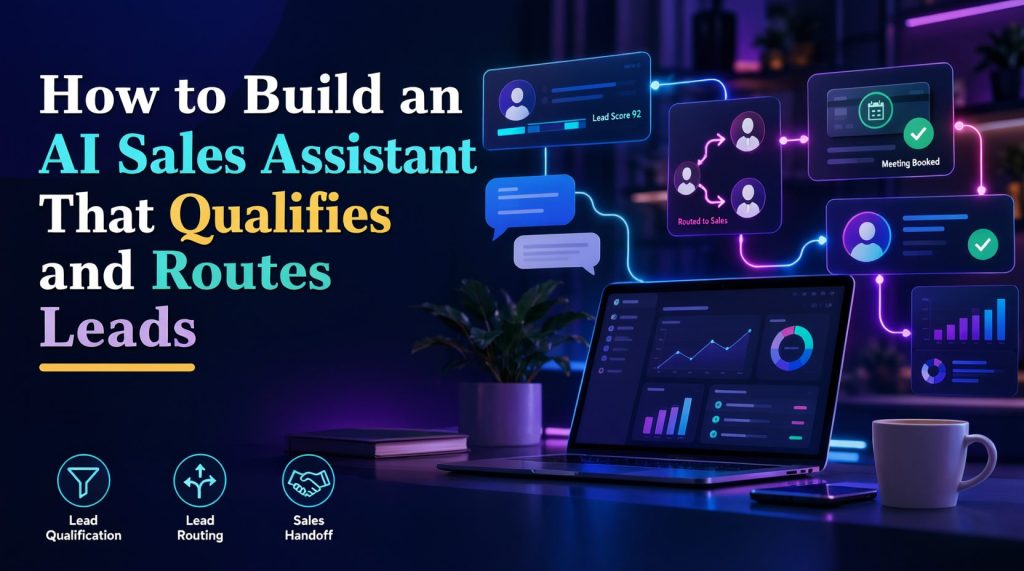 How to Build an AI Sales Assistant That Qualifies and Routes Leads