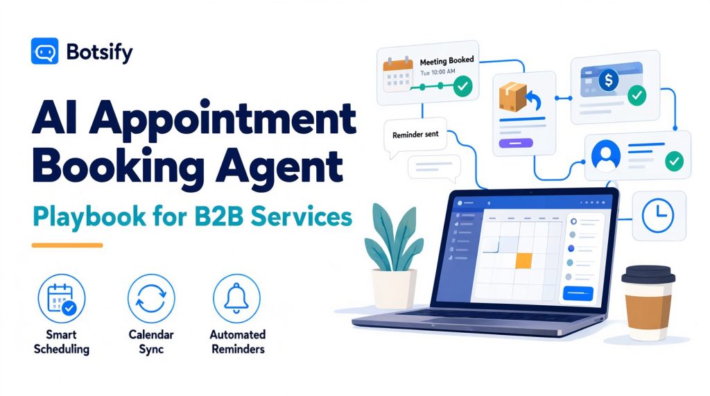 AI Appointment Booking Agent Playbook for B2B Services