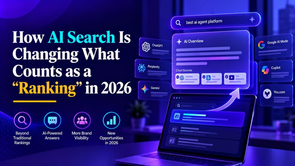 AI Search Redefines Ranking in 2026