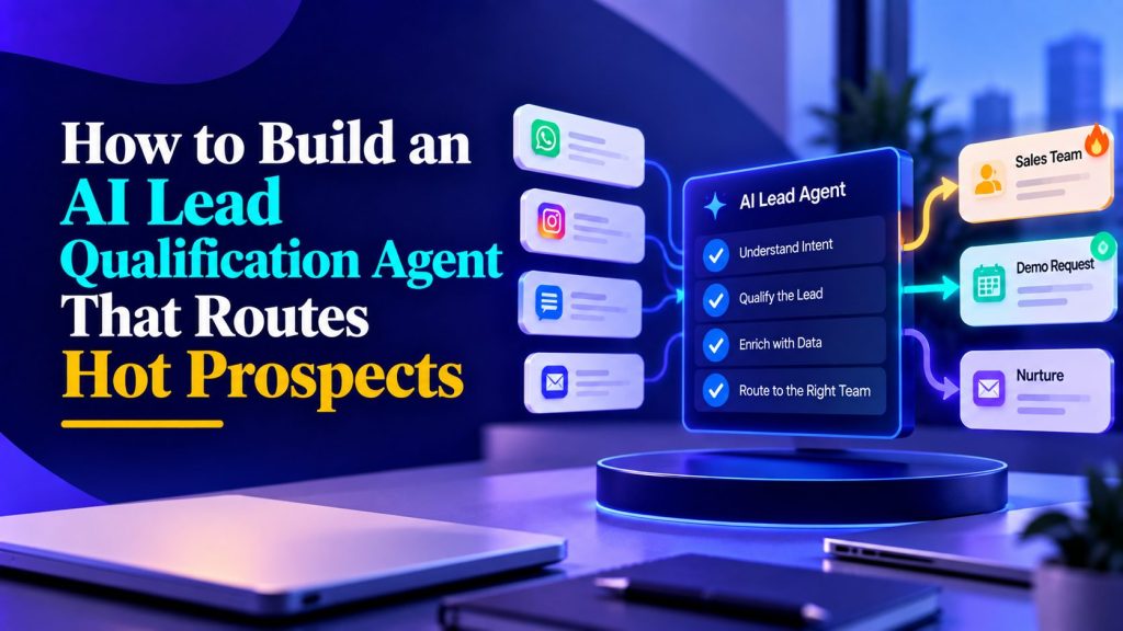 How to Build an AI Lead Qualification Agent That Actually Routes Hot Prospects
