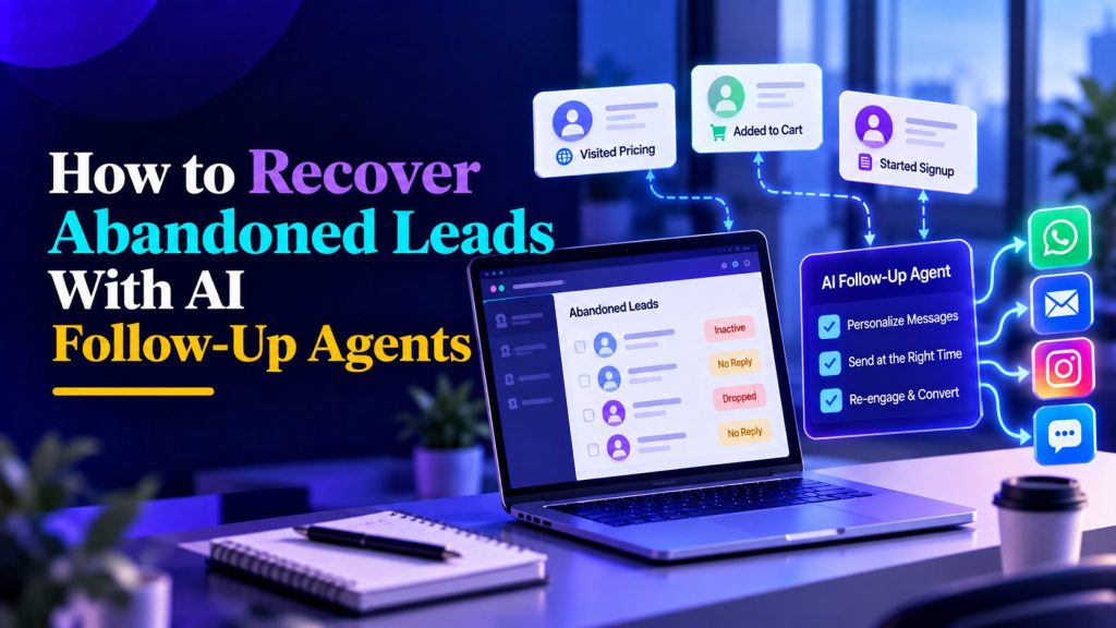Recover Abandoned Leads with AI