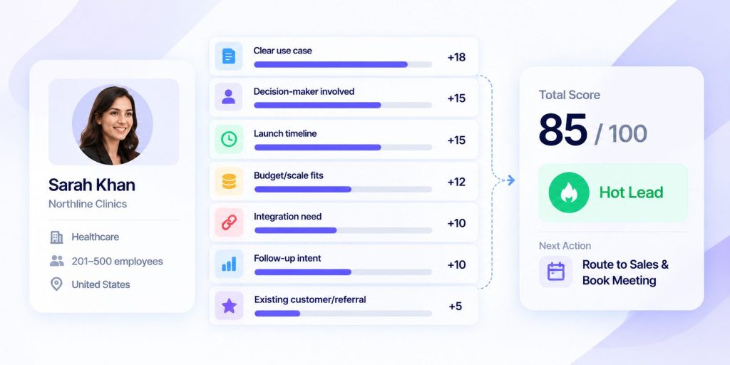 SaaS Lead Qualification Scorecard