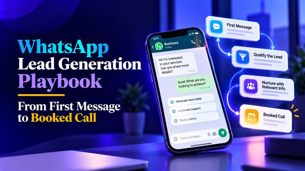 WhatsApp Lead Generation Playbook