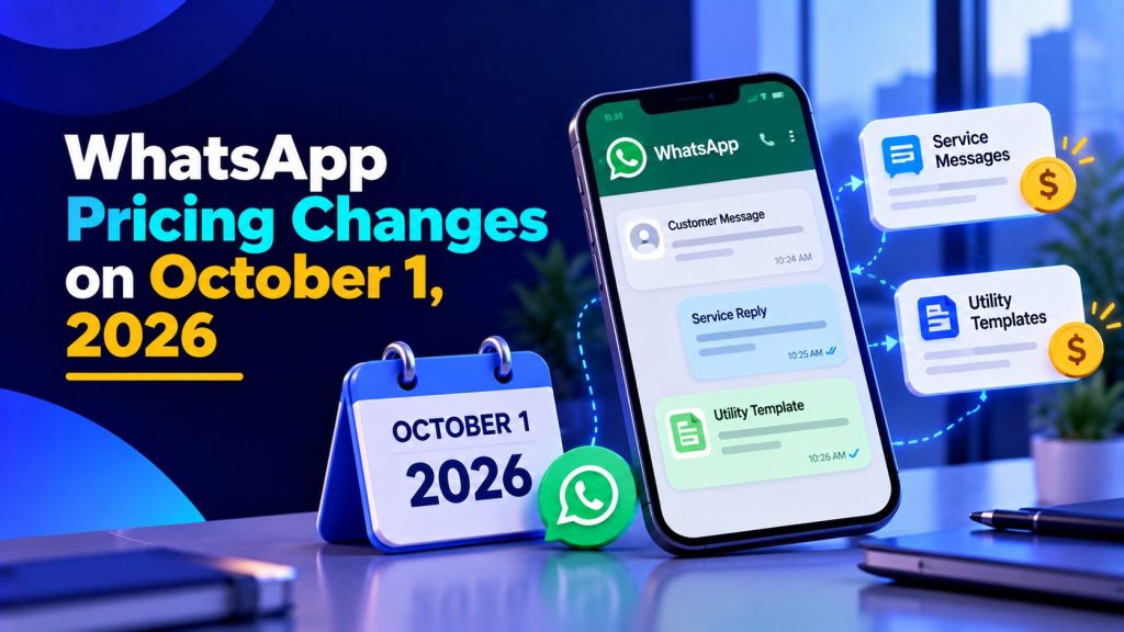 WhatsApp Pricing Changes 2026