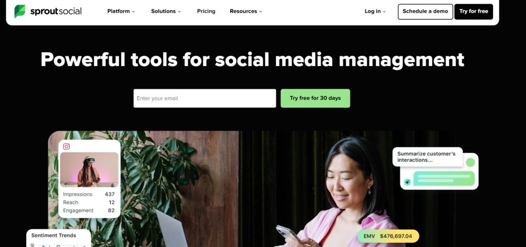 sprout social